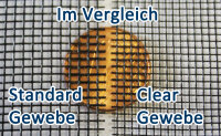 Fliegengittergewebe Clear Advantage 80,0 cm x 30 m - schwarz