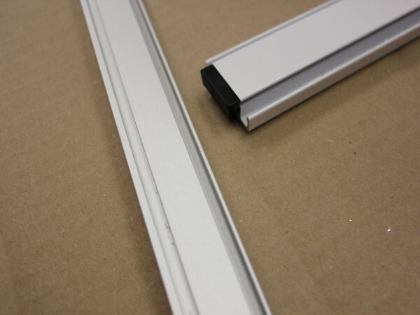 GS11 gewebeteilende Sprosse 34 mm hoch mit Clipsen140,0 cm