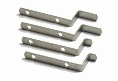 GS11 Zubehör 1 Satz Edelstahlhalter Einhängewinkel für Spannrahmen